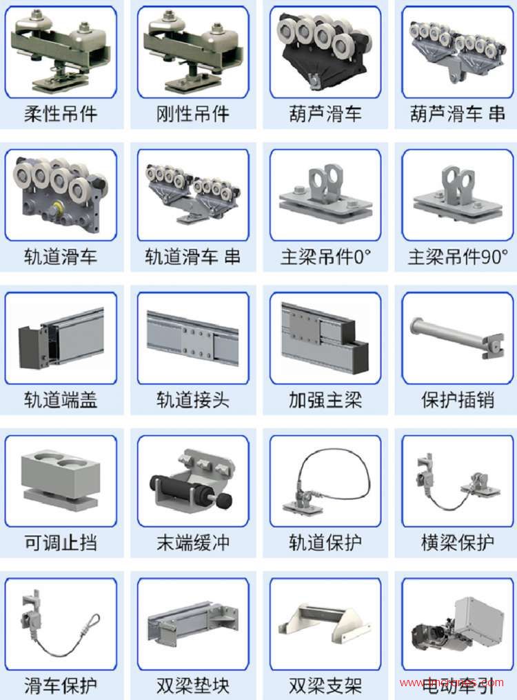 高強(qiáng)度鋁合金KBK軌道 鋁制kbk柔性導(dǎo)軌 輕型起重機(jī)滑軌