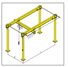 立柱式單梁懸掛起重機